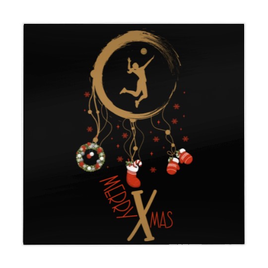 Winter dreamcatcher Christmas Volleyball Mahjong Mats