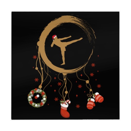Winter dreamcatcher Christmas Karate Mahjong Mats
