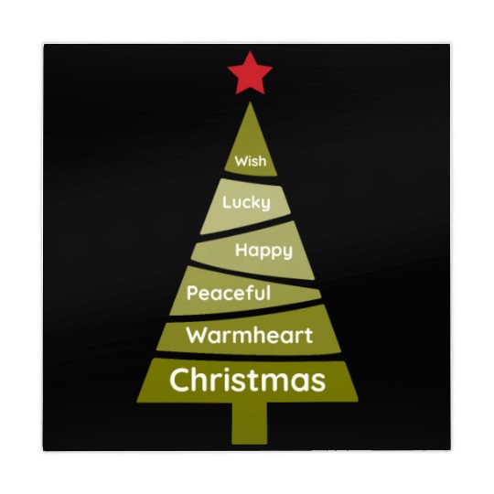 Minimalist Lime Green Christmas Pine Mahjong Mats