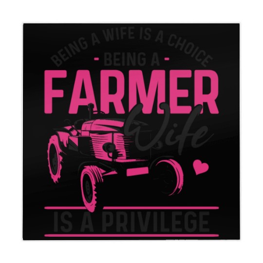 Farming Farmer Wife Tractor Being Mahjong Mats