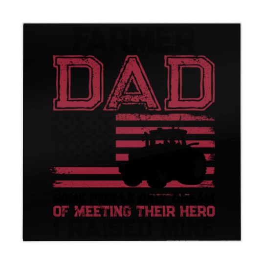 Farming Farmer Dad Father Tractor Mahjong Mats