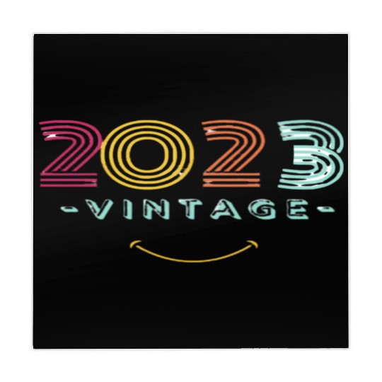 Neon Rainbow Retro 2023 NewYear Vintage Mahjong Mats