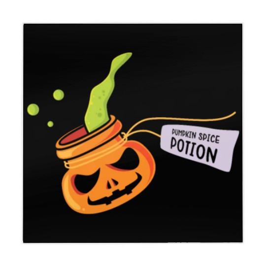 Pumpkin Spice Potion Coffee Enthusiast Halloween Mahjong Mats