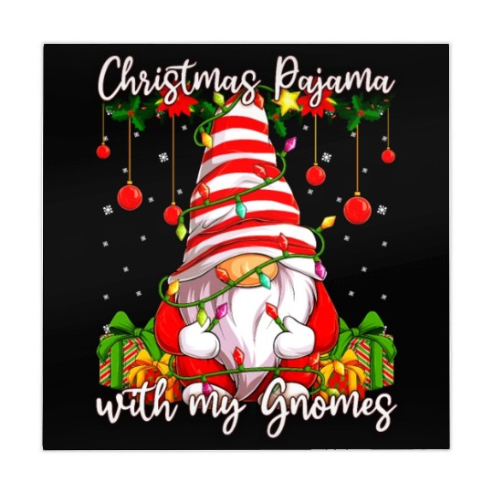 Christmas Pajama with my Gnomes Mahjong Mats