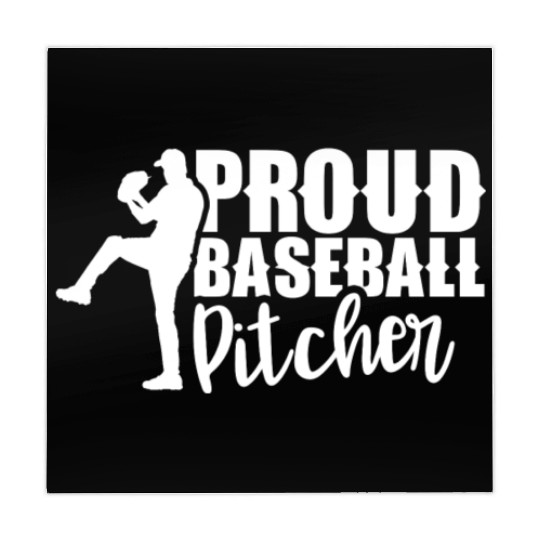 Proud Baseball Pitcher Hobby Sayings Player Mahjong Mats