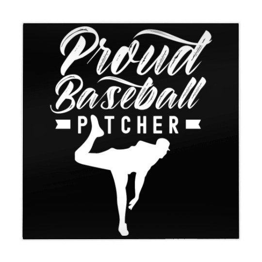 Proud Baseball Pitcher Hobby Player Sayings Mahjong Mats