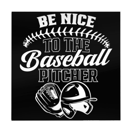 Be Nice To The Baseball Pitcher Player Hobby Mahjong Mats