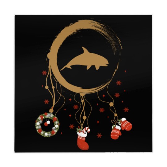 Winter dreamcatcher Christmas Orca Mahjong Mats