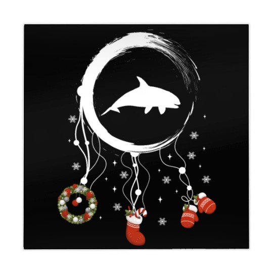 Winter dreamcatcher Christmas Orca Mahjong Mats