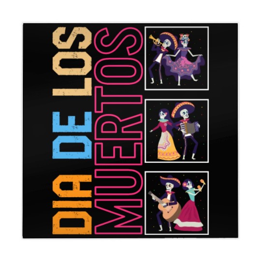 Dia De Los Muertos Mahjong Mats, Ballet Folklorico Sugar