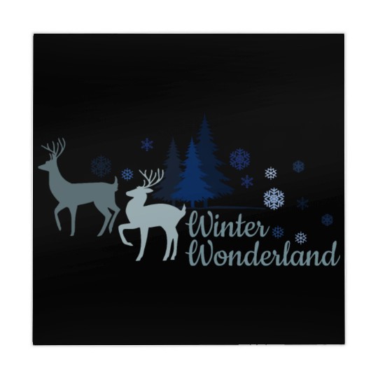 Let's meet in winter wonderland Mahjong Mats