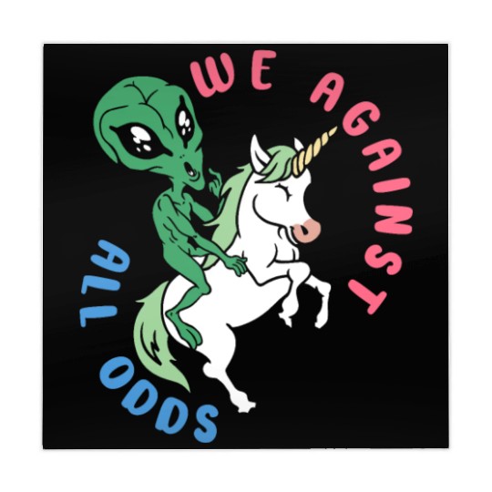 Rainbow Animal Fairy Unicorn Lover Alien Magical Mahjong Mats