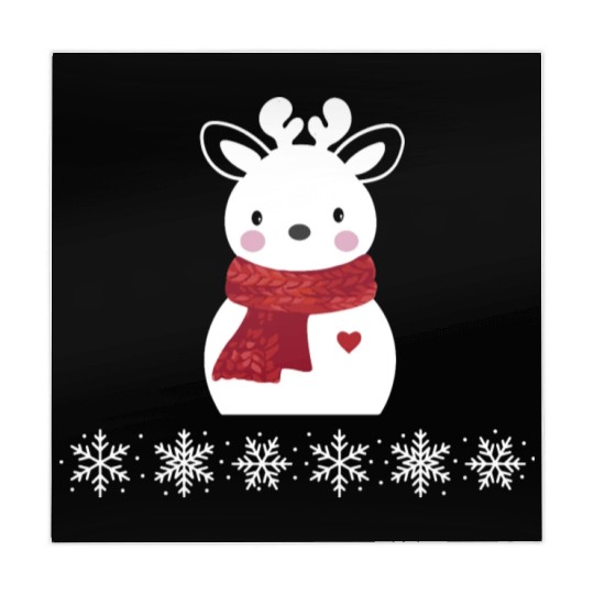 Christmas reindeer snowman Mahjong Mats