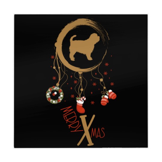 dog dreamcatcher Christmas Affenpinscher Mahjong Mats