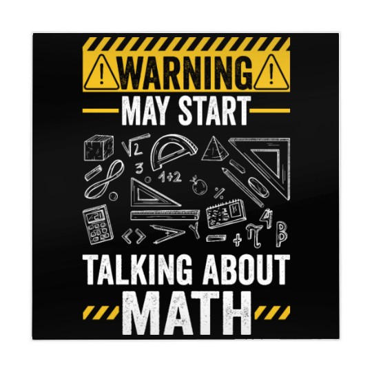 Mathematician Humor Funny Math Teacher Mahjong Mats