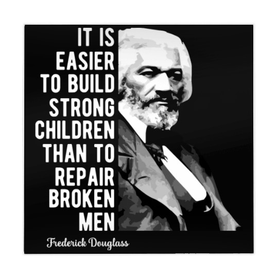 Frederick Douglass Quote For Black History Month Mahjong Mats