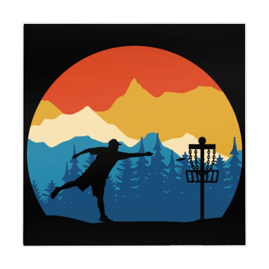 Disc Golf - Disc Golfing Player Ultimate Frisbee Mahjong Mats