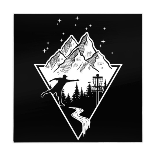 Disc Golf - Disc Golfing Player Ultimate Frisbee Mahjong Mats