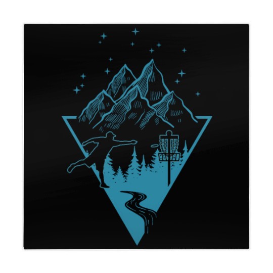 Disc Golf - Disc Golfing Player Ultimate Frisbee Mahjong Mats