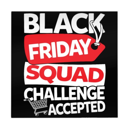 Black Friday Squad Challenge Accepted Mahjong Mats