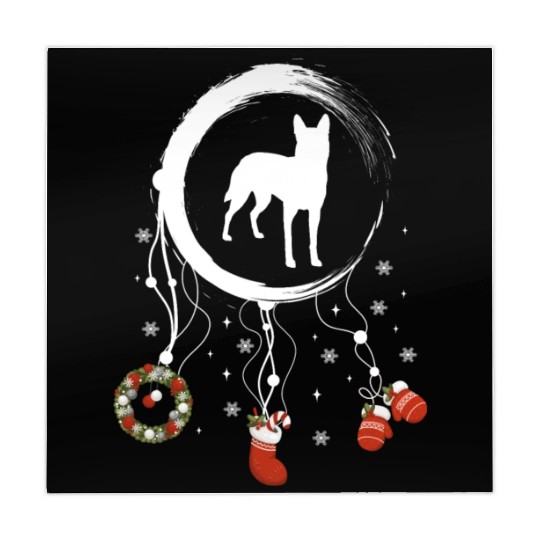 dog dreamcatcher Christmas Belgian Malinois Mahjong Mats