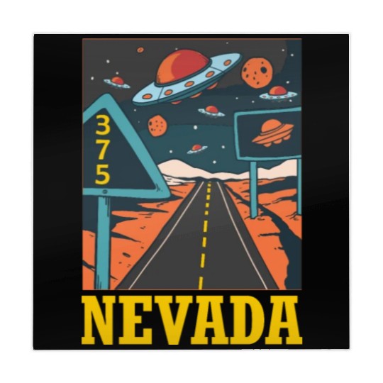 Nevada Highway UFO Science Alien Abduction United Mahjong Mats