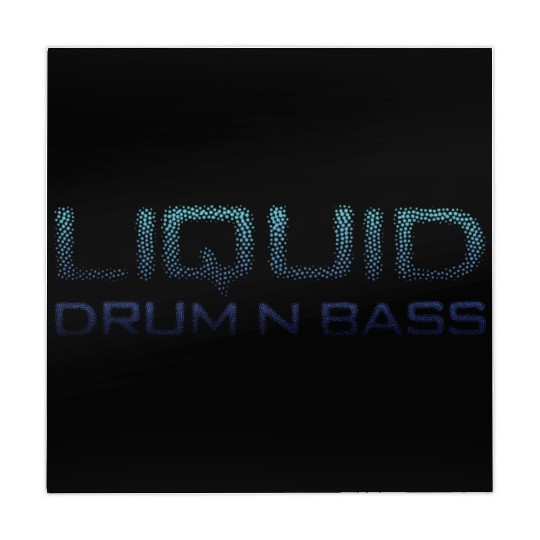 Liquid Drum N Bass Blue DNB Version Mahjong Mats