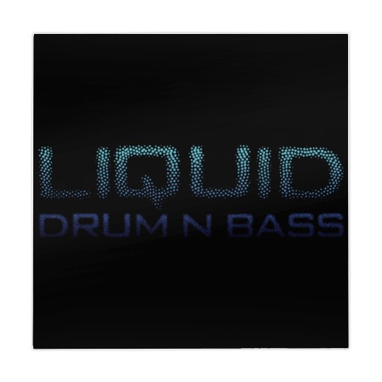 Liquid Drum N Bass Blue DNB Version Mahjong Mats