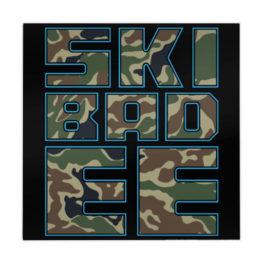 MC Skibadee DNB Original Junglist MC Skiba Camo Mahjong Mats