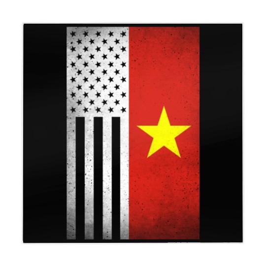 Vietnam Design for proud Vietnamese Americans Mahjong Mats