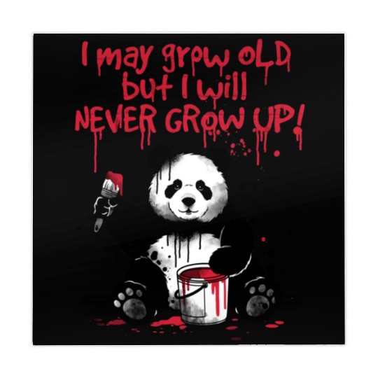 Panda never grow up Mahjong Mats
