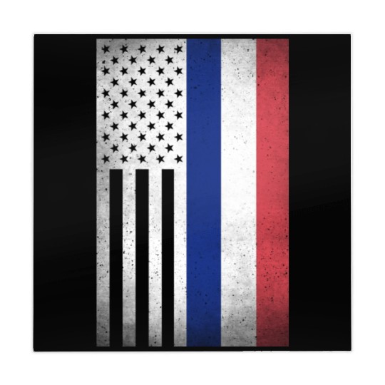 France Design for proud French Americans Mahjong Mats