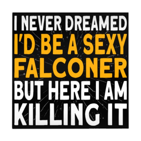 Falconer I never dreamed I'd be Falconry Mahjong Mats