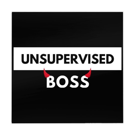 UNSUPERVISED BOSS FUNNY CUTE DESIGN Mahjong Mats