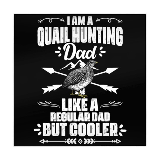 Funny Quail Hunting Season For A Bobwhite Quail Mahjong Mats