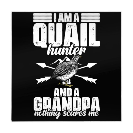 Funny Quail Hunting Hobby For Bobwhite Quail Mahjong Mats