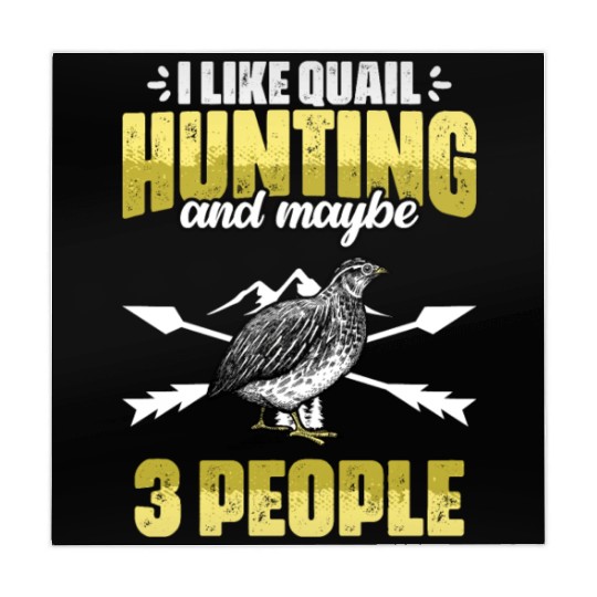 Funny I Like Quail Hunting And Maybe 3 People Mahjong Mats