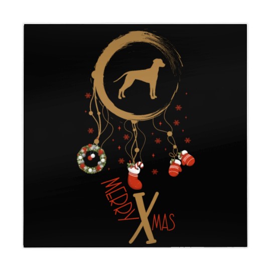 dog dreamcatcher Christmas Dalmatian Mahjong Mats