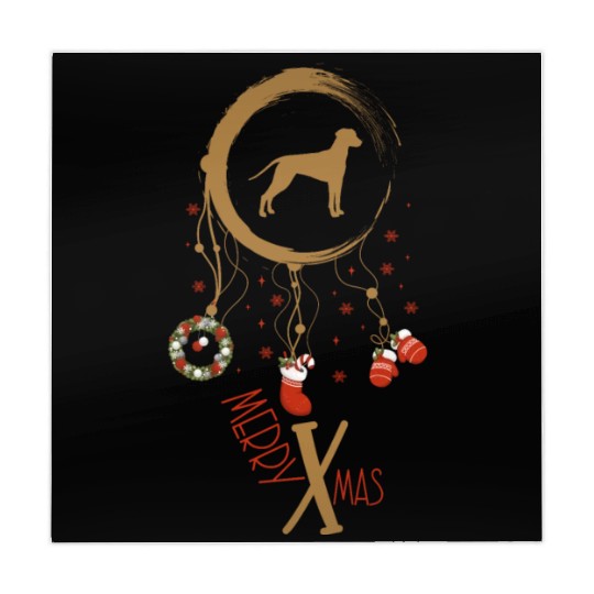 dog dreamcatcher Christmas Dalmatian Mahjong Mats