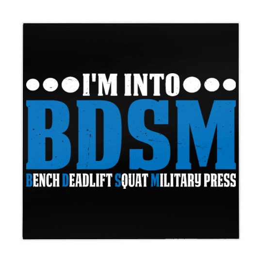 Im Into BDSM Bench Squat Deadlift Military Press20 Mahjong Mats