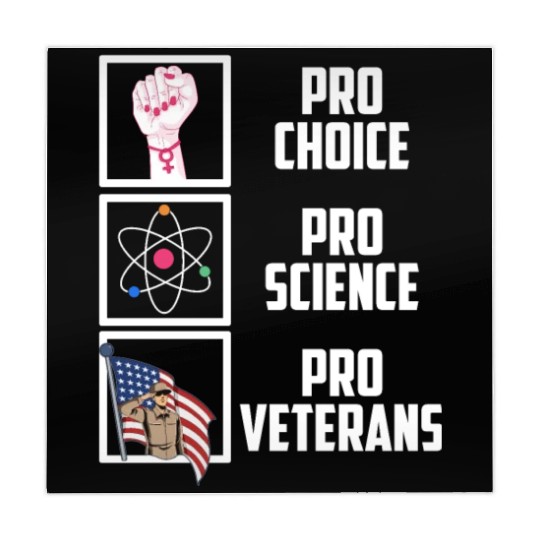 Pro Choice Pro Science Pro Veterans Liberal Democr Mahjong Mats