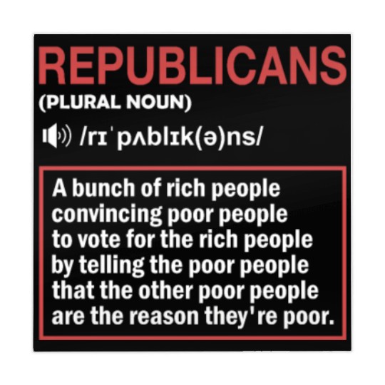 Anti Republicans Definition - Democrat Liberal Mahjong Mats