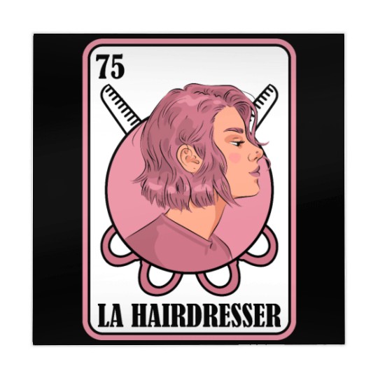 Hairdresser Hairstylist Card Mahjong Mats