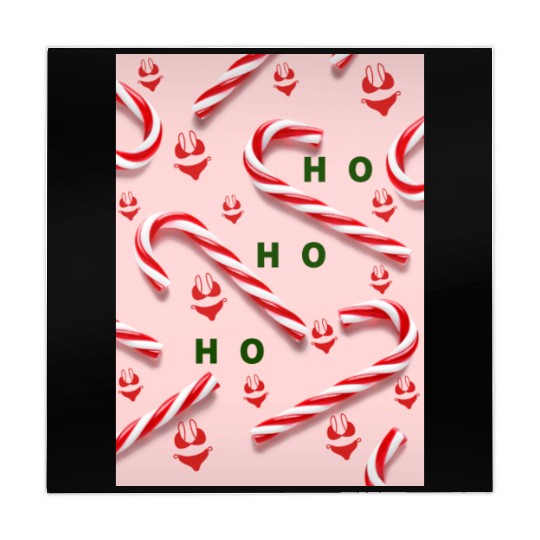 Funny Christmas Candy Canes Mahjong Mats