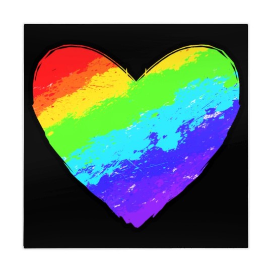 love rainbow pride Mahjong Mats