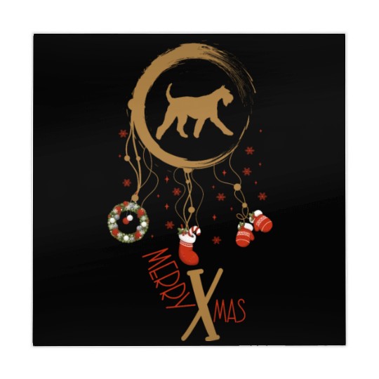 dog dreamcatcher Christmas Giant Schnauzer Mahjong Mats