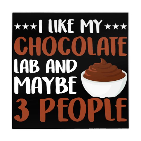 I Like My Chocolate Lab And Maybe 3 People Mahjong Mats