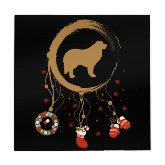 dog dreamcatcher Christmas Great Pyrenees Mahjong Mats