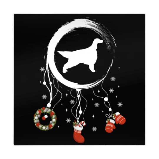 dog dreamcatcher Christmas Irish Setter Mahjong Mats