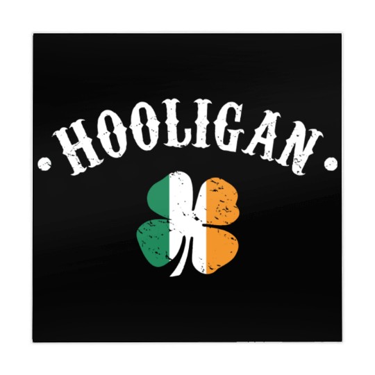 Hooligan St Patricks Day Irish Shamrock Flag Mahjong Mats